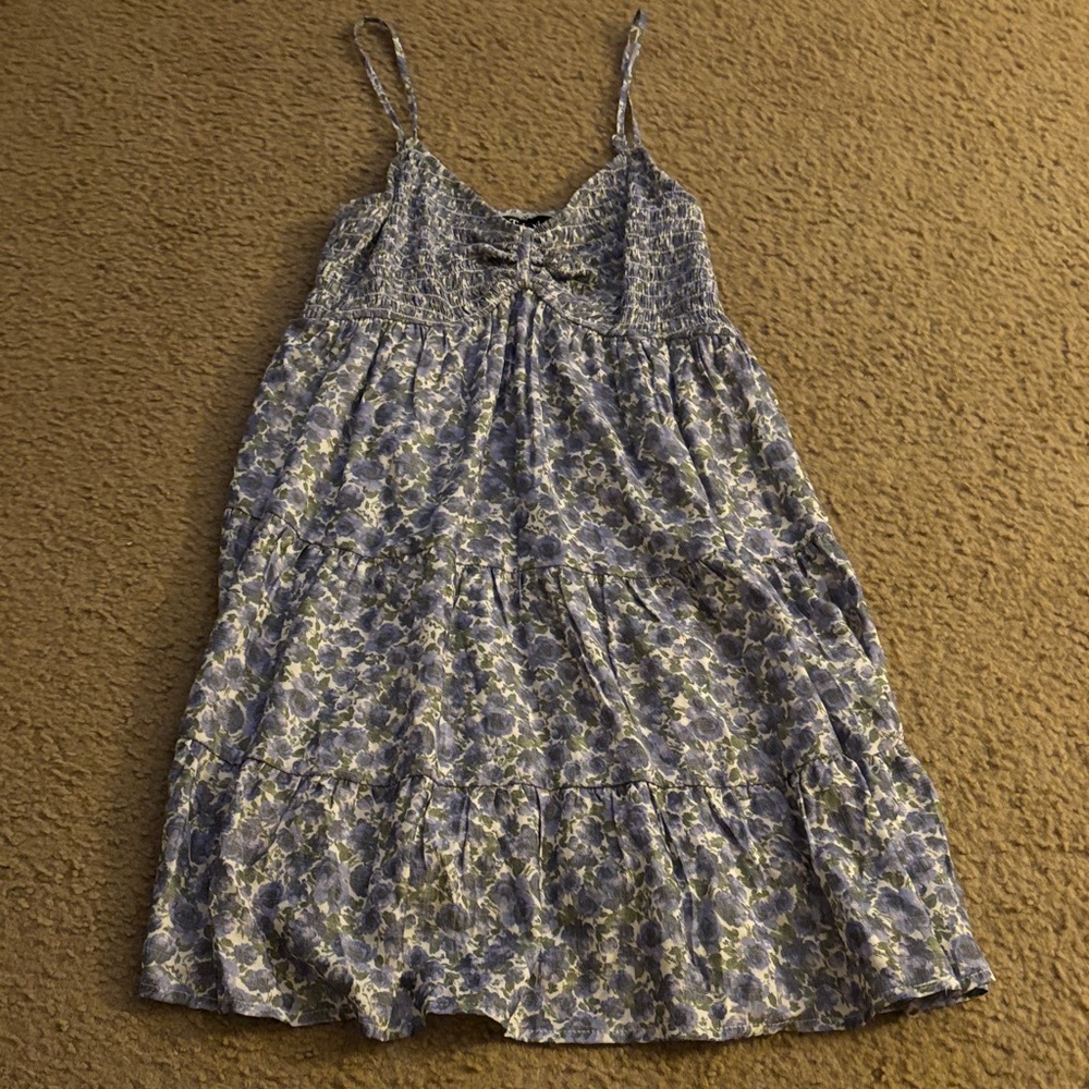 Trixxi Multicolor Floral Spaghetti Strap Dress